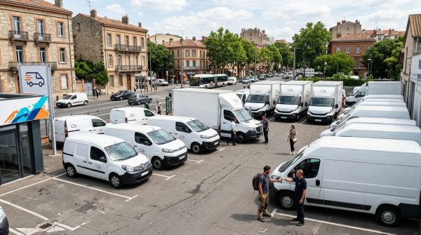 Top offres de location d'utilitaires à Toulouse, zéro frais cachés